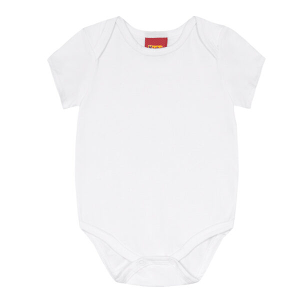 Conjunto Salopete Rosa e Branco Poá (body)
