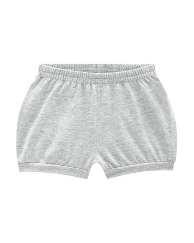 Shorts Infantil Cinza Claro